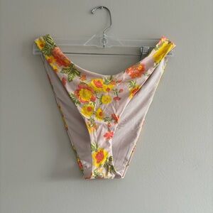 Aerie floral swim bottoms xl